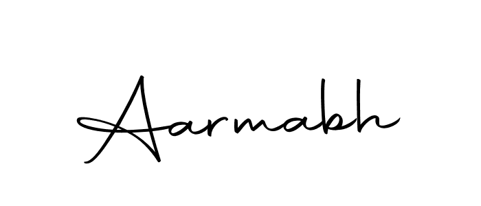The best way (Autography-DOLnW) to make a short signature is to pick only two or three words in your name. The name Aarmabh include a total of six letters. For converting this name. Aarmabh signature style 10 images and pictures png