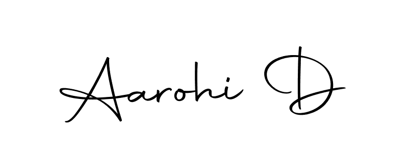 Similarly Autography-DOLnW is the best handwritten signature design. Signature creator online .You can use it as an online autograph creator for name Aarohi D. Aarohi D signature style 10 images and pictures png