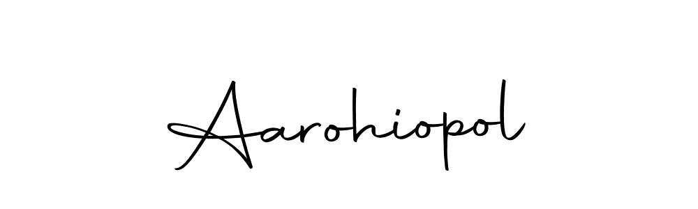 Make a beautiful signature design for name Aarohiopol. Use this online signature maker to create a handwritten signature for free. Aarohiopol signature style 10 images and pictures png