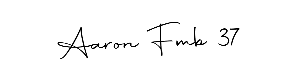 The best way (Autography-DOLnW) to make a short signature is to pick only two or three words in your name. The name Aaron Fmb 37 include a total of six letters. For converting this name. Aaron Fmb 37 signature style 10 images and pictures png
