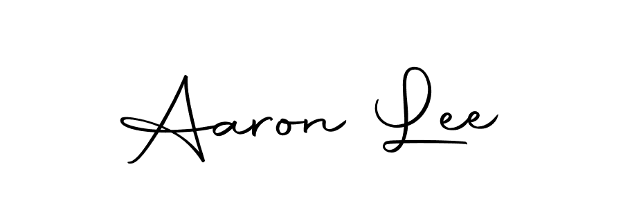 Create a beautiful signature design for name Aaron Lee. With this signature (Autography-DOLnW) fonts, you can make a handwritten signature for free. Aaron Lee signature style 10 images and pictures png