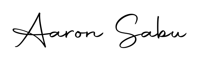 A stylish, flowing autograph style designed for name Aaron Sabu using Autography-DOLnW typography. Perfect for digital creative projects. Aaron Sabu signature style 10 images and pictures png