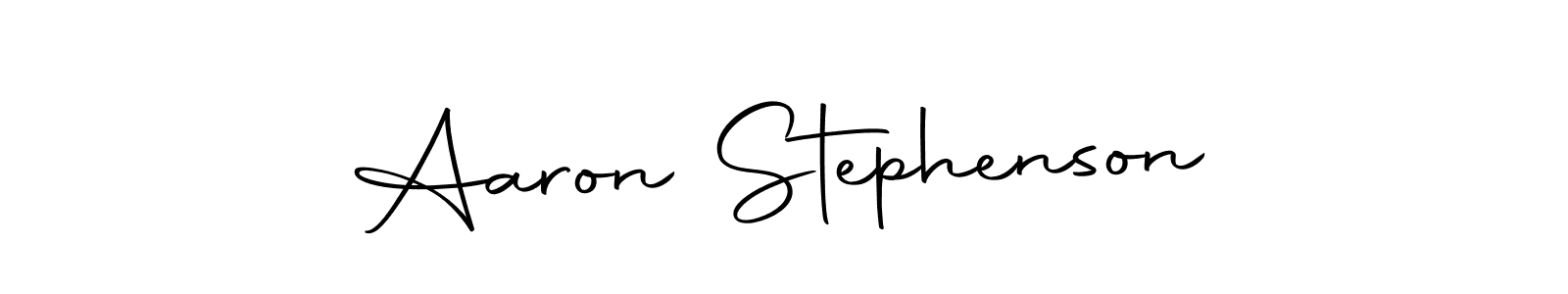 This is the best signature style for the Aaron Stephenson name. Also you like these signature font (Autography-DOLnW). Mix name signature. Aaron Stephenson signature style 10 images and pictures png