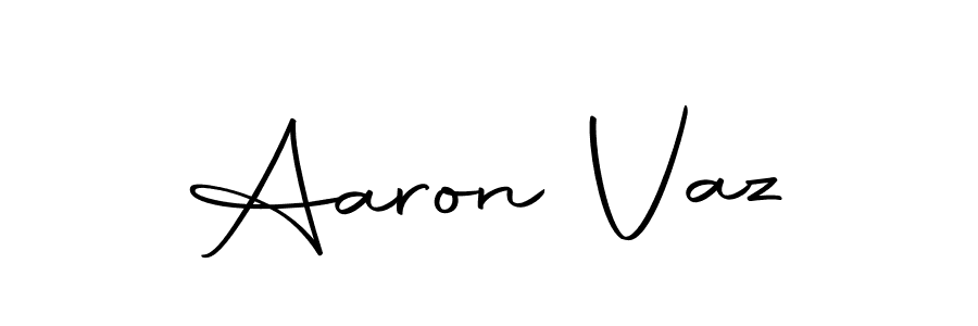 Also we have Aaron Vaz name is the best signature style. Create professional handwritten signature collection using Autography-DOLnW autograph style. Aaron Vaz signature style 10 images and pictures png