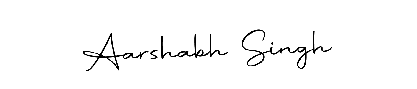How to make Aarshabh Singh name signature. Use Autography-DOLnW style for creating short signs online. This is the latest handwritten sign. Aarshabh Singh signature style 10 images and pictures png