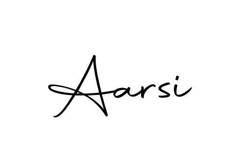 Make a beautiful signature design for name Aarsi. Use this online signature maker to create a handwritten signature for free. Aarsi signature style 10 images and pictures png