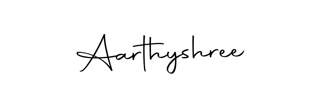 How to make Aarthyshree signature? Autography-DOLnW is a professional autograph style. Create handwritten signature for Aarthyshree name. Aarthyshree signature style 10 images and pictures png