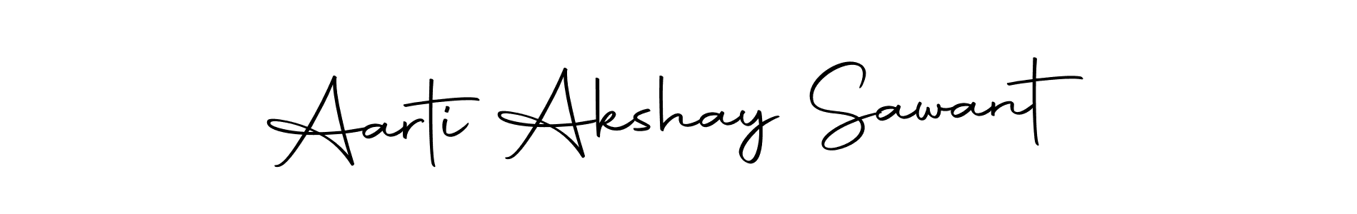 Use a signature maker to create a handwritten signature online. With this signature software, you can design (Autography-DOLnW) your own signature for name Aarti Akshay Sawant. Aarti Akshay Sawant signature style 10 images and pictures png