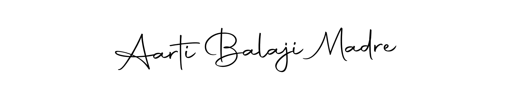 Aarti Balaji Madre stylish signature style. Best Handwritten Sign (Autography-DOLnW) for my name. Handwritten Signature Collection Ideas for my name Aarti Balaji Madre. Aarti Balaji Madre signature style 10 images and pictures png