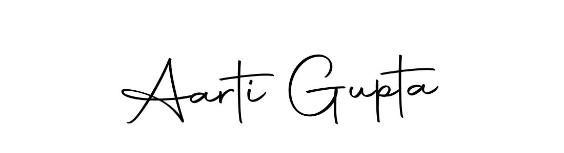 Make a beautiful signature design for name Aarti Gupta. Use this online signature maker to create a handwritten signature for free. Aarti Gupta signature style 10 images and pictures png