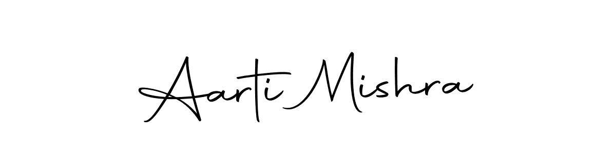 Create a beautiful signature design for name Aarti Mishra. With this signature (Autography-DOLnW) fonts, you can make a handwritten signature for free. Aarti Mishra signature style 10 images and pictures png