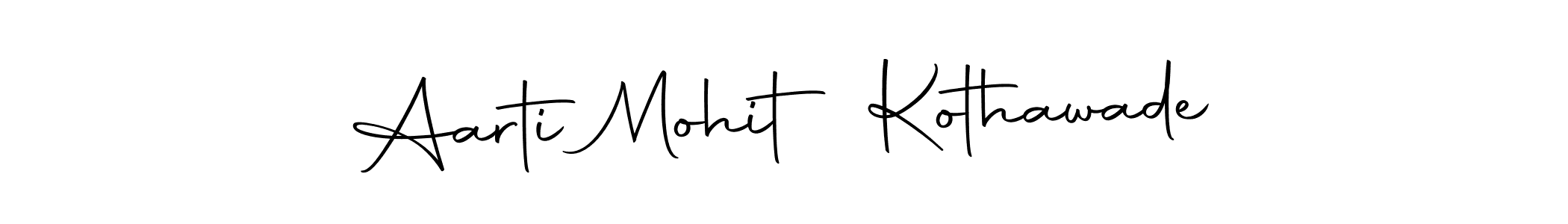 Here are the top 10 professional signature styles for the name Aarti Mohit Kothawade. These are the best autograph styles you can use for your name. Aarti Mohit Kothawade signature style 10 images and pictures png