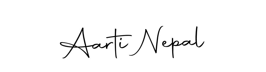 The best way (Autography-DOLnW) to make a short signature is to pick only two or three words in your name. The name Aarti Nepal include a total of six letters. For converting this name. Aarti Nepal signature style 10 images and pictures png