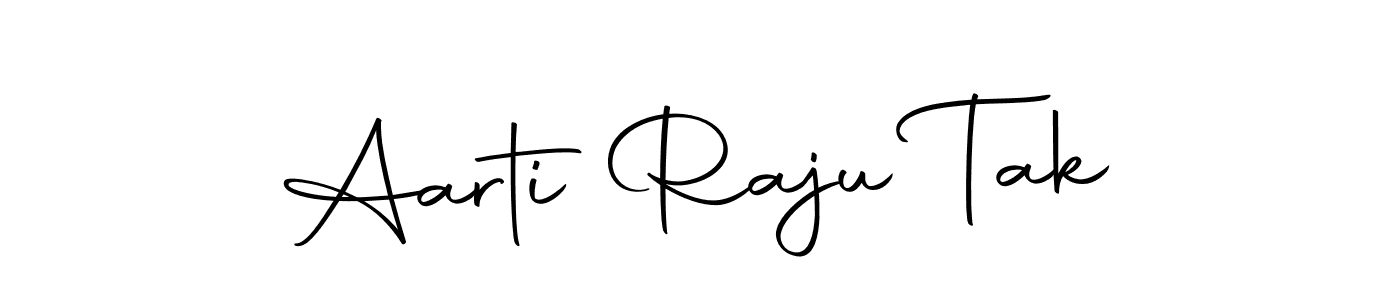 Make a beautiful signature design for name Aarti Raju Tak. With this signature (Autography-DOLnW) style, you can create a handwritten signature for free. Aarti Raju Tak signature style 10 images and pictures png