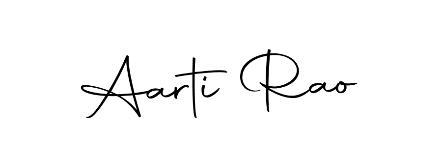 Aarti Rao stylish signature style. Best Handwritten Sign (Autography-DOLnW) for my name. Handwritten Signature Collection Ideas for my name Aarti Rao. Aarti Rao signature style 10 images and pictures png