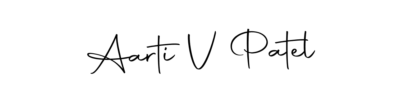 The best way (Autography-DOLnW) to make a short signature is to pick only two or three words in your name. The name Aarti V Patel include a total of six letters. For converting this name. Aarti V Patel signature style 10 images and pictures png