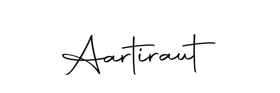 Create a beautiful signature design for name Aartiraut. With this signature (Autography-DOLnW) fonts, you can make a handwritten signature for free. Aartiraut signature style 10 images and pictures png