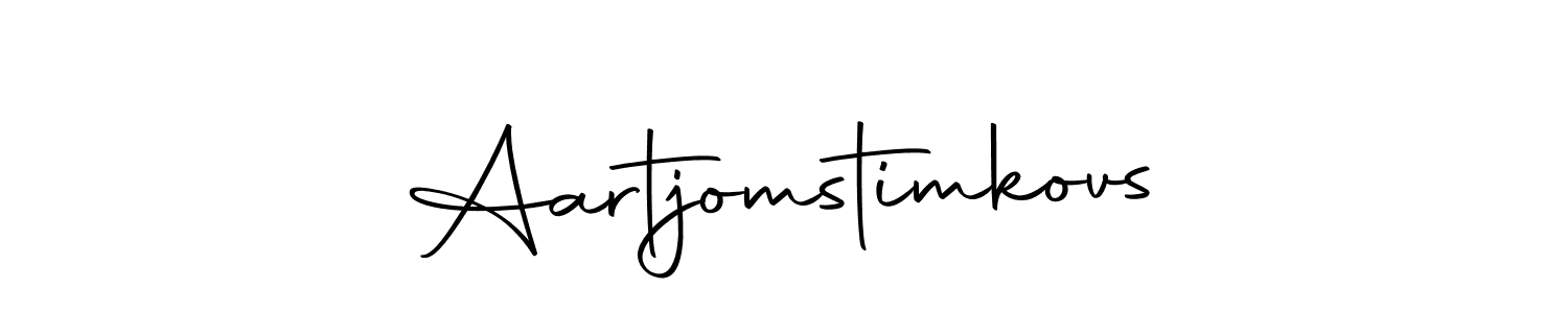 Aartjomstimkovs stylish signature style. Best Handwritten Sign (Autography-DOLnW) for my name. Handwritten Signature Collection Ideas for my name Aartjomstimkovs. Aartjomstimkovs signature style 10 images and pictures png