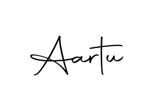 Make a beautiful signature design for name Aartu. Use this online signature maker to create a handwritten signature for free. Aartu signature style 10 images and pictures png