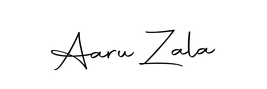 Also we have Aaru Zala name is the best signature style. Create professional handwritten signature collection using Autography-DOLnW autograph style. Aaru Zala signature style 10 images and pictures png