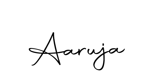 How to make Aaruja signature? Autography-DOLnW is a professional autograph style. Create handwritten signature for Aaruja name. Aaruja signature style 10 images and pictures png