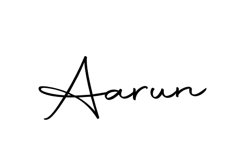 Make a beautiful signature design for name Aarun. Use this online signature maker to create a handwritten signature for free. Aarun signature style 10 images and pictures png