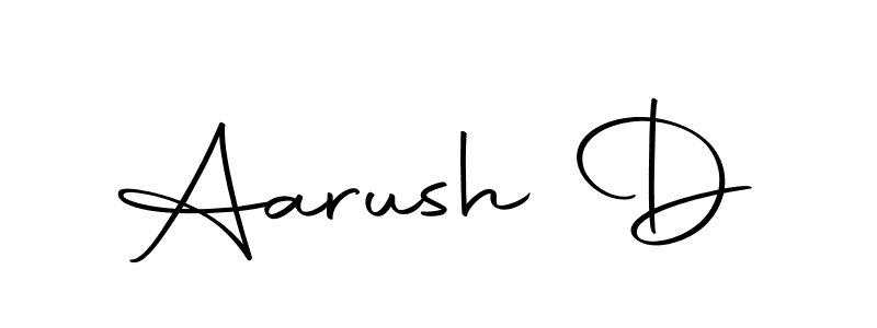 Also You can easily find your signature by using the search form. We will create Aarush D name handwritten signature images for you free of cost using Autography-DOLnW sign style. Aarush D signature style 10 images and pictures png