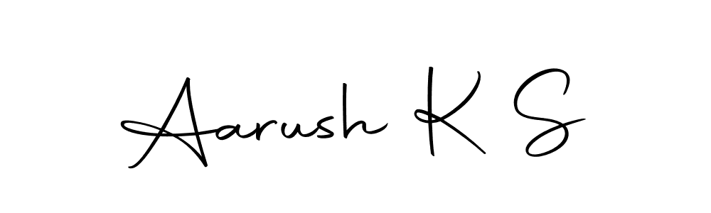 Make a short Aarush K S signature style. Manage your documents anywhere anytime using Autography-DOLnW. Create and add eSignatures, submit forms, share and send files easily. Aarush K S signature style 10 images and pictures png