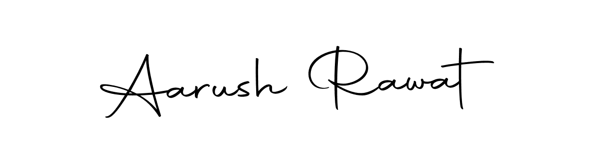 if you are searching for the best signature style for your name Aarush Rawat. so please give up your signature search. here we have designed multiple signature styles  using Autography-DOLnW. Aarush Rawat signature style 10 images and pictures png