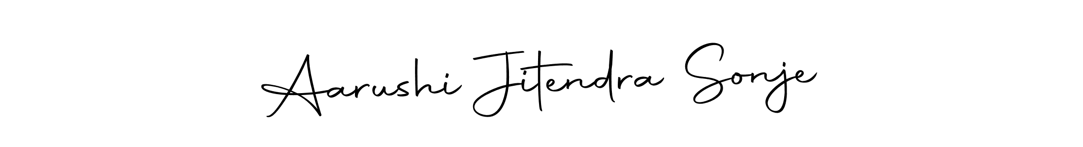 Also we have Aarushi Jitendra Sonje name is the best signature style. Create professional handwritten signature collection using Autography-DOLnW autograph style. Aarushi Jitendra Sonje signature style 10 images and pictures png