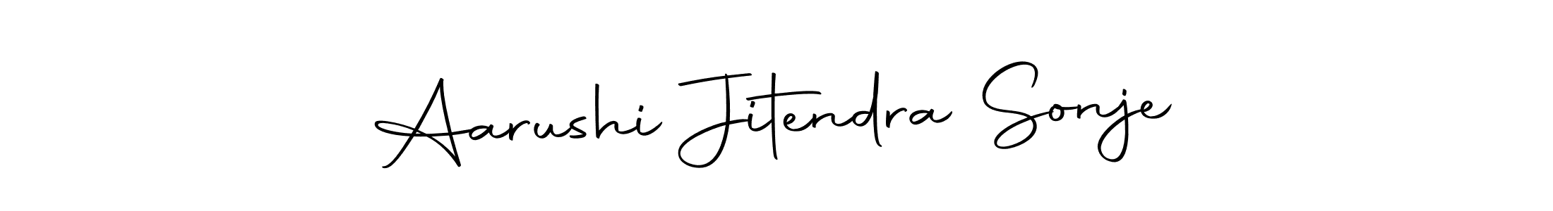 It looks lik you need a new signature style for name Aarushi Jitendra Sonje. Design unique handwritten (Autography-DOLnW) signature with our free signature maker in just a few clicks. Aarushi Jitendra Sonje signature style 10 images and pictures png