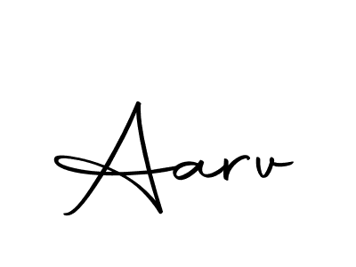 You should practise on your own different ways (Autography-DOLnW) to write your name (Aarv) in signature. don't let someone else do it for you. Aarv signature style 10 images and pictures png