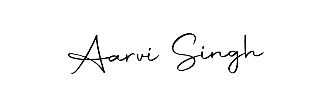 Make a beautiful signature design for name Aarvi Singh. Use this online signature maker to create a handwritten signature for free. Aarvi Singh signature style 10 images and pictures png