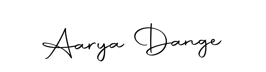 Make a short Aarya Dange signature style. Manage your documents anywhere anytime using Autography-DOLnW. Create and add eSignatures, submit forms, share and send files easily. Aarya Dange signature style 10 images and pictures png