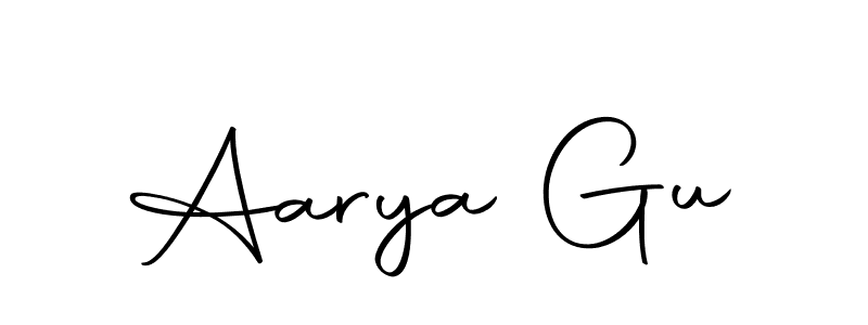 You can use this online signature creator to create a handwritten signature for the name Aarya Gu. This is the best online autograph maker. Aarya Gu signature style 10 images and pictures png