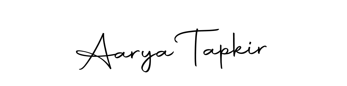 Here are the top 10 professional signature styles for the name Aarya Tapkir. These are the best autograph styles you can use for your name. Aarya Tapkir signature style 10 images and pictures png