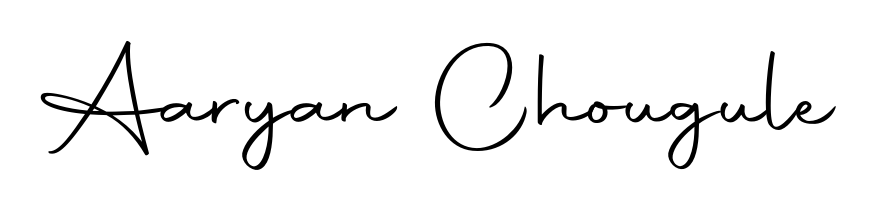 The Autography-DOLnW font transforms the name Aaryan Chougule into an executive sign with sharp precision and distinguished character. Aaryan Chougule signature style 10 images and pictures png