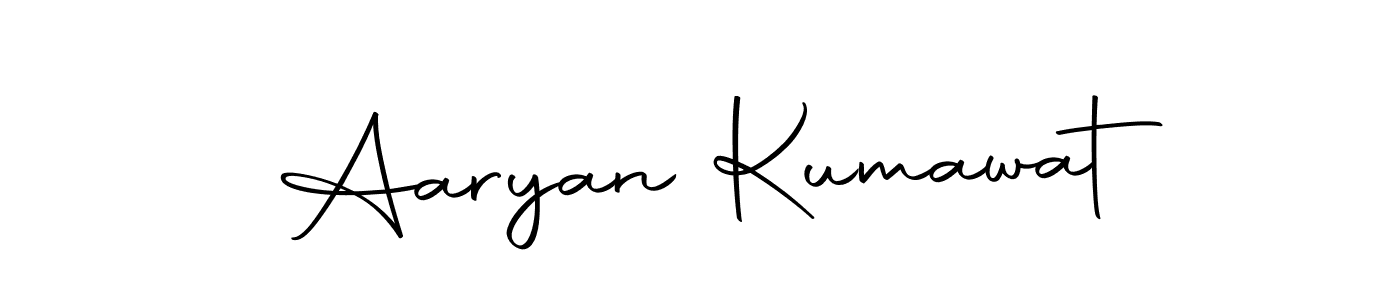 if you are searching for the best signature style for your name Aaryan Kumawat. so please give up your signature search. here we have designed multiple signature styles  using Autography-DOLnW. Aaryan Kumawat signature style 10 images and pictures png