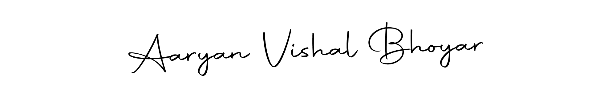 How to make Aaryan Vishal Bhoyar signature? Autography-DOLnW is a professional autograph style. Create handwritten signature for Aaryan Vishal Bhoyar name. Aaryan Vishal Bhoyar signature style 10 images and pictures png