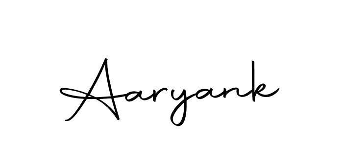 Make a beautiful signature design for name Aaryank. Use this online signature maker to create a handwritten signature for free. Aaryank signature style 10 images and pictures png