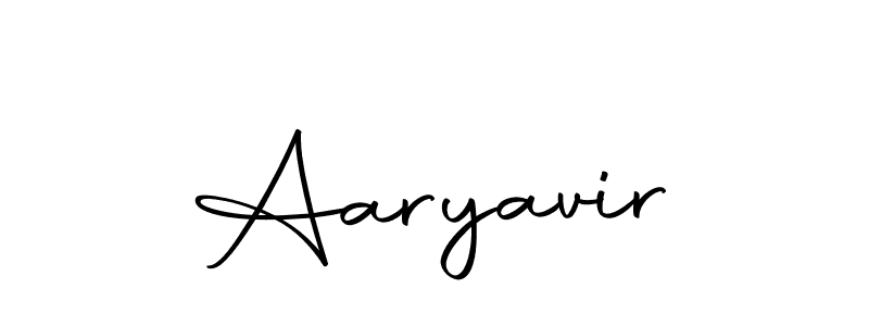 Also we have Aaryavir name is the best signature style. Create professional handwritten signature collection using Autography-DOLnW autograph style. Aaryavir signature style 10 images and pictures png