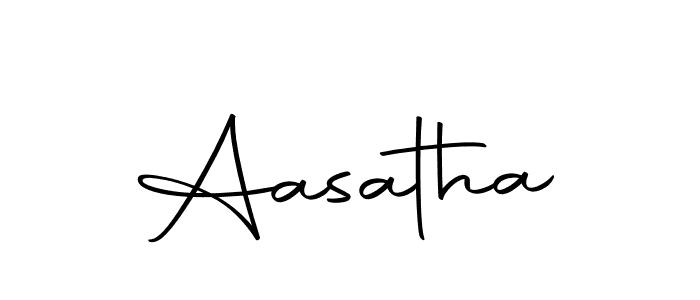 Create a beautiful signature design for name Aasatha. With this signature (Autography-DOLnW) fonts, you can make a handwritten signature for free. Aasatha signature style 10 images and pictures png