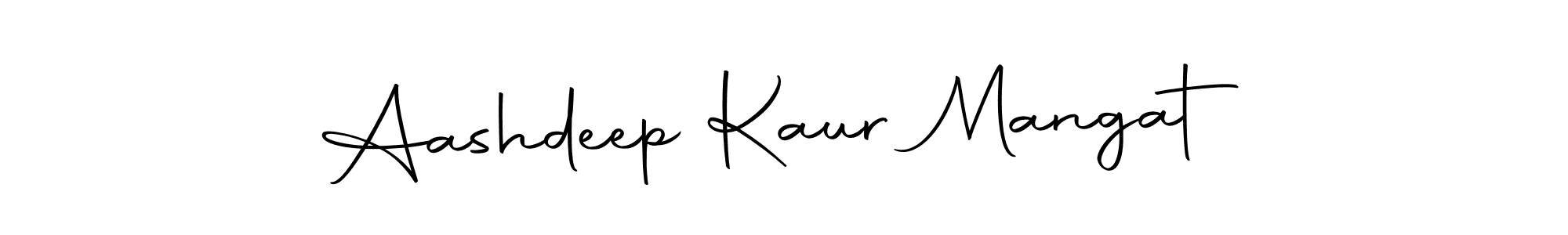 Make a short Aashdeep Kaur Mangat signature style. Manage your documents anywhere anytime using Autography-DOLnW. Create and add eSignatures, submit forms, share and send files easily. Aashdeep Kaur Mangat signature style 10 images and pictures png