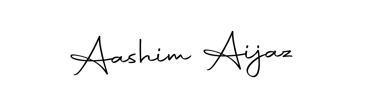 Also we have Aashim Aijaz name is the best signature style. Create professional handwritten signature collection using Autography-DOLnW autograph style. Aashim Aijaz signature style 10 images and pictures png
