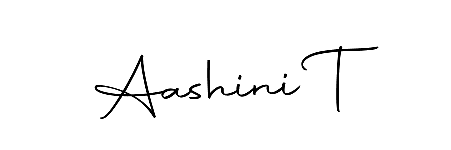 You can use this online signature creator to create a handwritten signature for the name Aashini T. This is the best online autograph maker. Aashini T signature style 10 images and pictures png