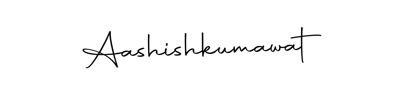 Make a beautiful signature design for name Aashishkumawat. With this signature (Autography-DOLnW) style, you can create a handwritten signature for free. Aashishkumawat signature style 10 images and pictures png