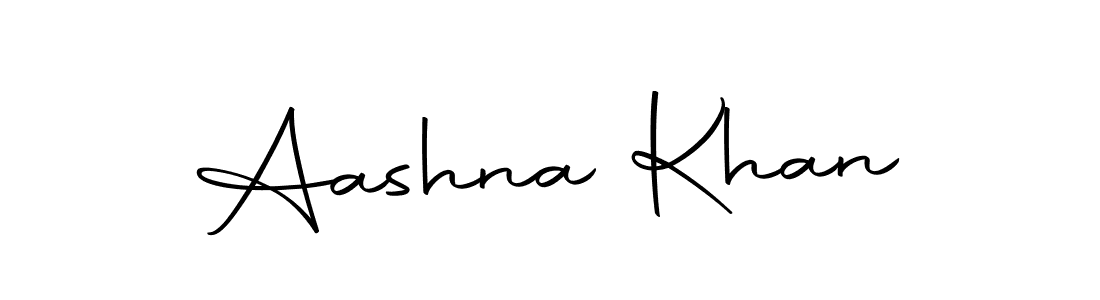 Create a beautiful signature design for name Aashna Khan. With this signature (Autography-DOLnW) fonts, you can make a handwritten signature for free. Aashna Khan signature style 10 images and pictures png