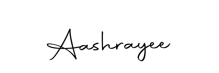 Create a beautiful signature design for name Aashrayee. With this signature (Autography-DOLnW) fonts, you can make a handwritten signature for free. Aashrayee signature style 10 images and pictures png
