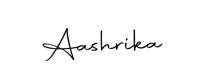 Design your own signature with our free online signature maker. With this signature software, you can create a handwritten (Autography-DOLnW) signature for name Aashrika. Aashrika signature style 10 images and pictures png