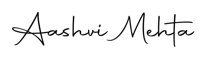 The Autography-DOLnW font gives name Aashvi Mehta a signature that looks effortless yet distinguished. Download high-res PNG instantly. Aashvi Mehta signature style 10 images and pictures png